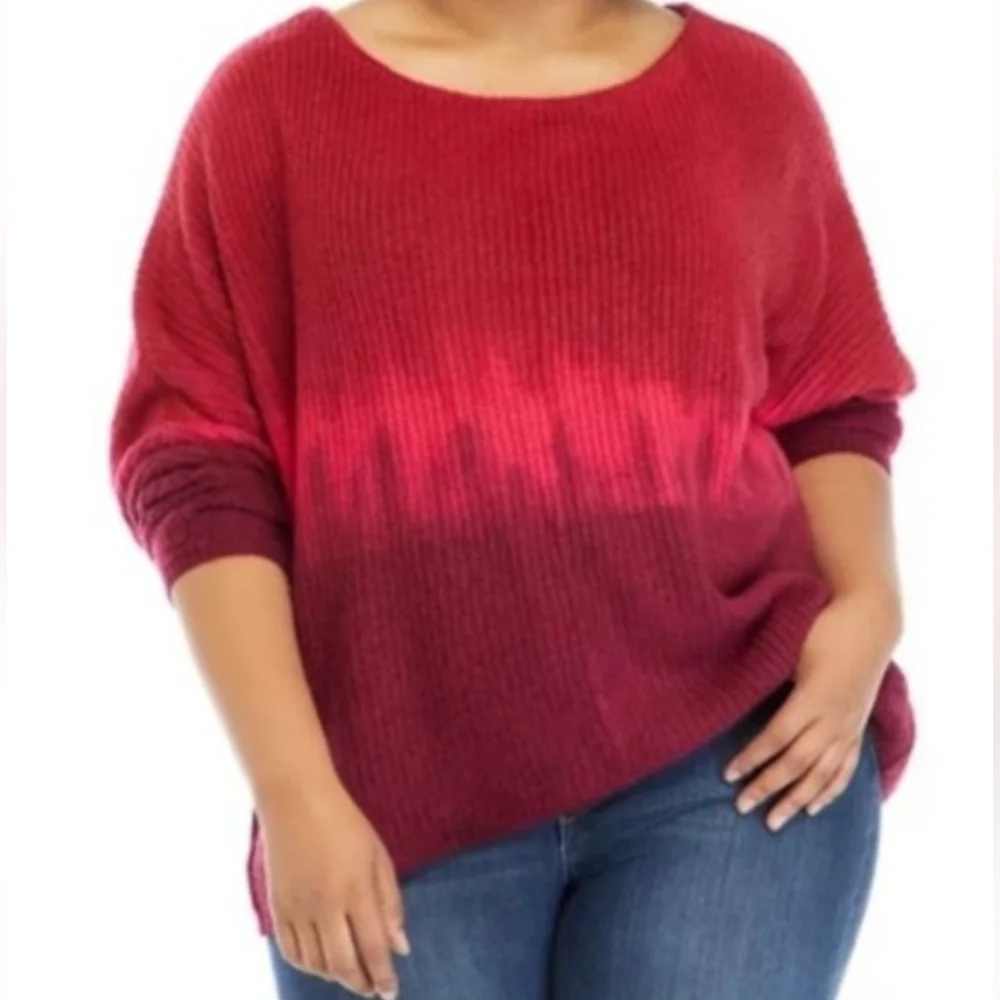 Tie Dye Ombré Sweater True Craft